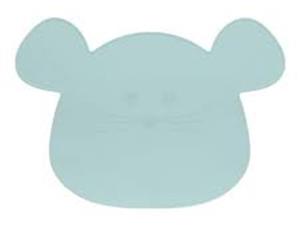 Lassig siliconen placemat mouse blue